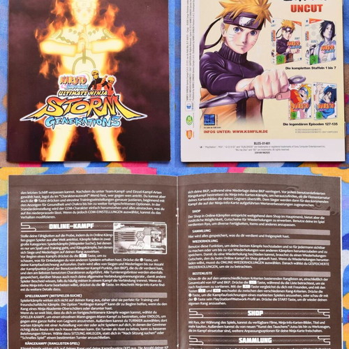 Naruto Shippuden Ultimate Ninja Storm Generations PS3 like new