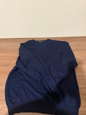 Tailor & Son Ανδρική Πλεκτή Μπλούζα Navy - Μέγεθος 3XL