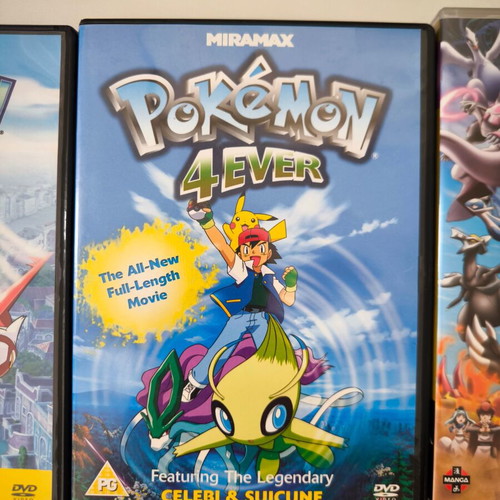Pokemon Movie Collection DVD Bundle Lot, 6 movies