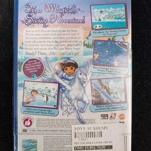 Dora Saves The Snow Princess PlayStation 2 new