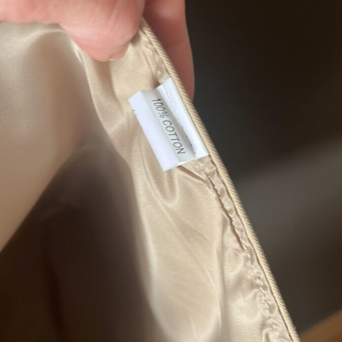 Cotton poncho trench coat new, beige, size M
