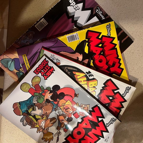 Mickey Mouse comics new in perfect condition