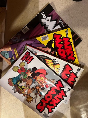 Mickey Mouse comics new in perfect condition