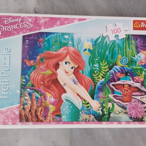 Ariel The Little Mermaid Puzzle 100 Pieces Like New
