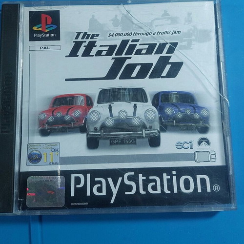 PlayStation 1 Italian Job like new with box and manual