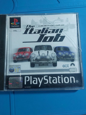 PlayStation 1 Italian Job like new with box and manual