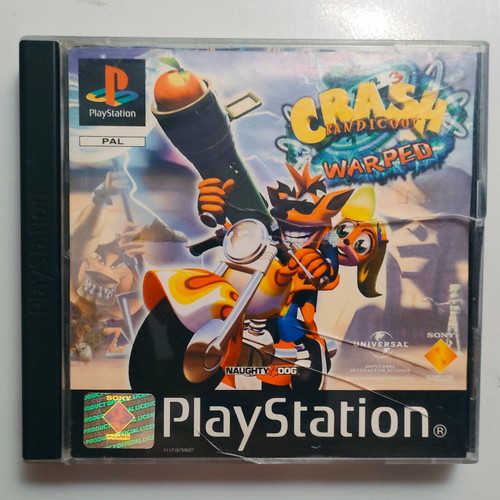Crash Bandicoot 3 PlayStation game used, fully functional