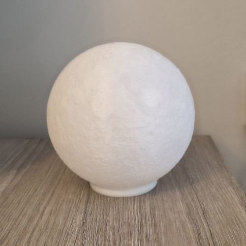 3D Moon Lamp 15cm diameter with USB LED light new