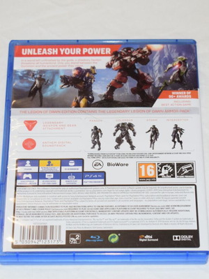 Anthem PS4 game