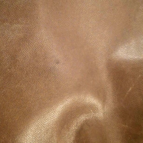 DKNY Jeans leather women's jacket, brown and green