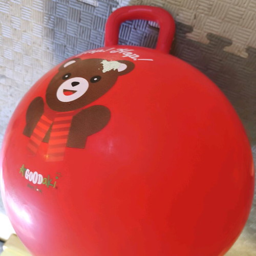 Hop-Hop bouncy ball red used 40cm