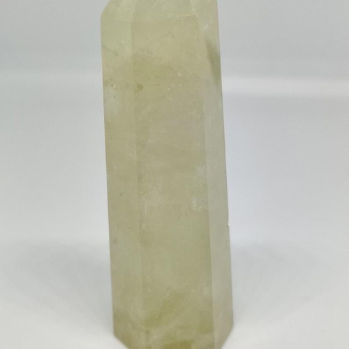 Yellow Fluorite Crystal Obelisk Tower like new