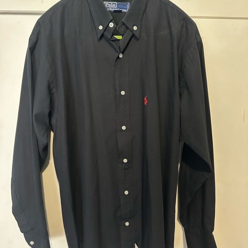Polo Ralph Lauren shirt black used, size M