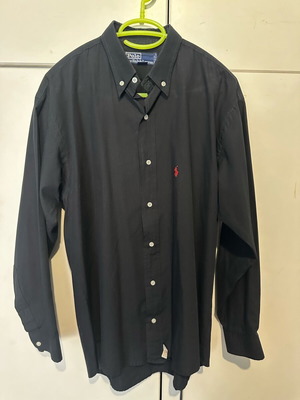 Polo Ralph Lauren shirt black used, size M