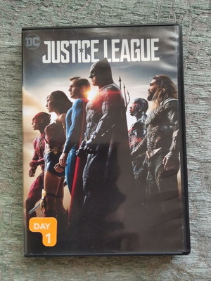 Justice League DVD with Greek subtitles