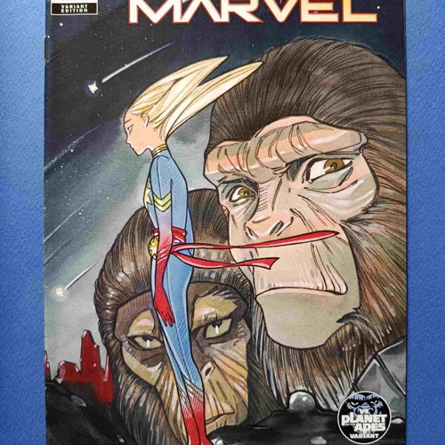 Captain Marvel Vol 10 #46 Variant Cover Used