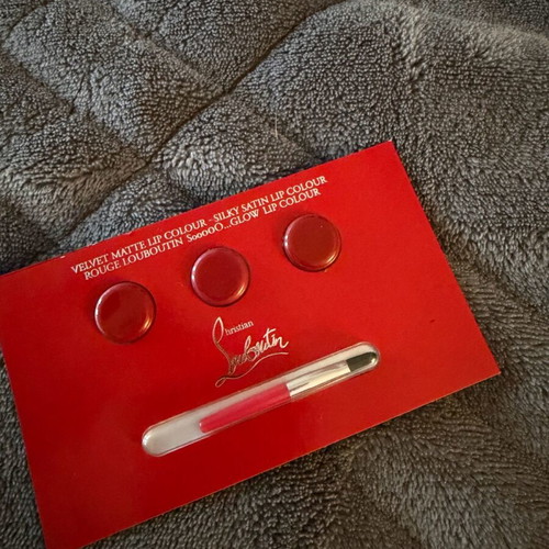 Christian Louboutin velvet matte lipsticks sealed