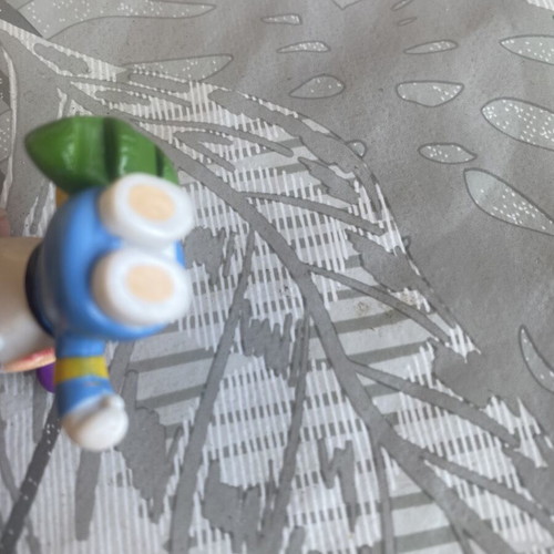 Rabbids Invasion collectible figure by Ubisoft, bruised eye