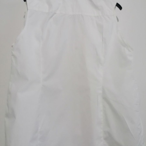 Edward Jeans sleeveless cotton shirt L used, white