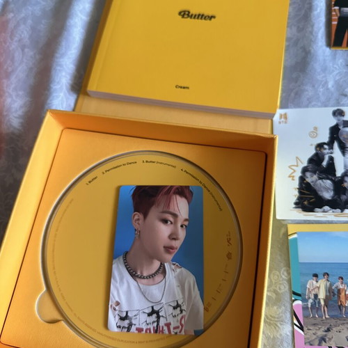 BTS Butter album new, CD version cream