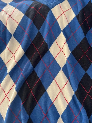 Mc Gregor sweater used, 100% cotton, multicolor, size L