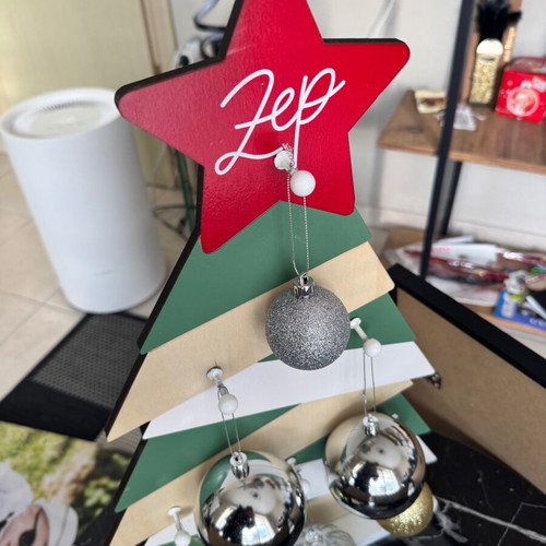Christmas wooden tree like new