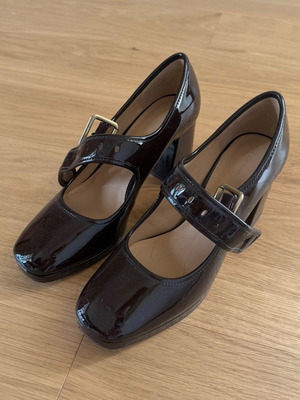 Ballerina heel pumps & Other Stories brown like new