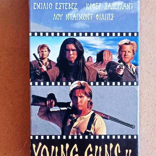 Young Guns 2 movie videocassette adventure action