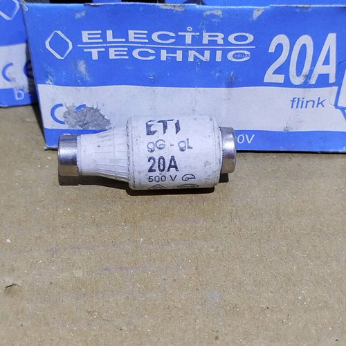 Fuse Links Large D gG-gl 20A pack of 10 new