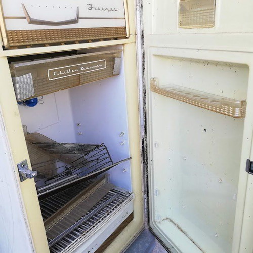 Philco antique refrigerator used