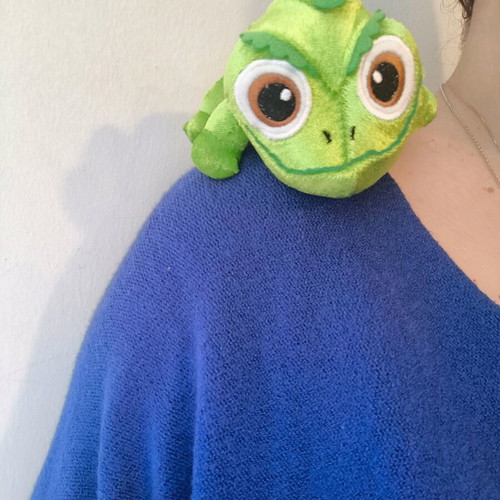 Shoulder Pals Pascal Rapunzel Tangled Disney Princess new with magnet