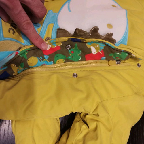 Baby jumpsuit jacket for 12 months new with dinosaur design