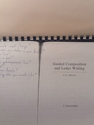 Guided Composition and Letter Writing by C. N. Grivas Intermediate used