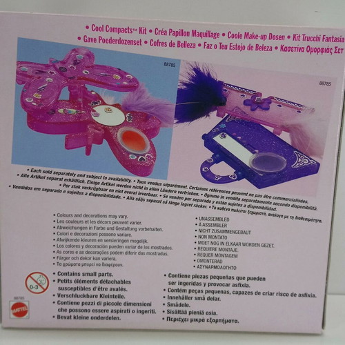 Mattel Barbie Studio Cool Compacts Kit brand new