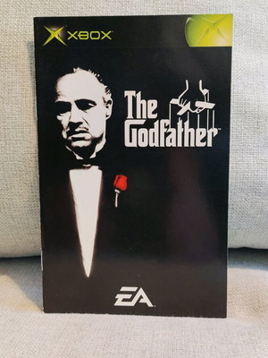 The Godfather Xbox book manual like new