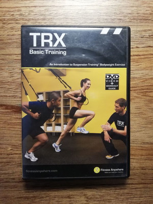 TRX Basic Training DVD like new with workout guide
