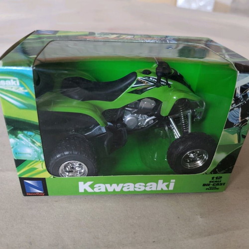 NewRay Scale 1:12 Kawasaki KFX450R ATV Green