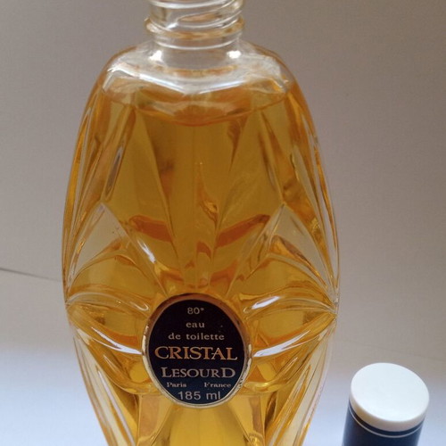 Vintage Lesourd Cristal Eau de toilette Splash 185 ml new