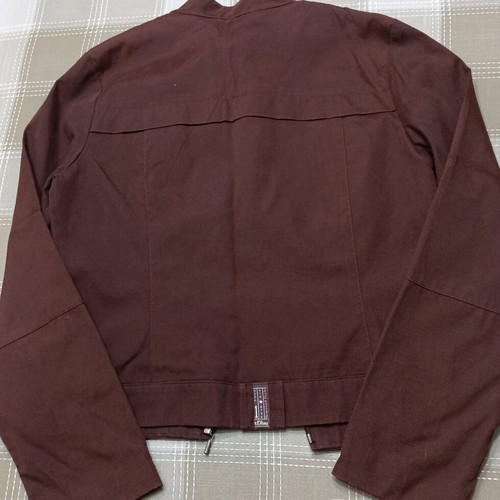 S.Oliver women's seasonal short jacket new brown size 38