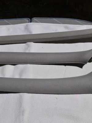 VW Golf 4 cabin and trunk cover set used, 3 genuine pieces