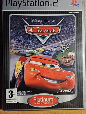 Cars Disney Pixar PS2 Platinum Edition used, complete