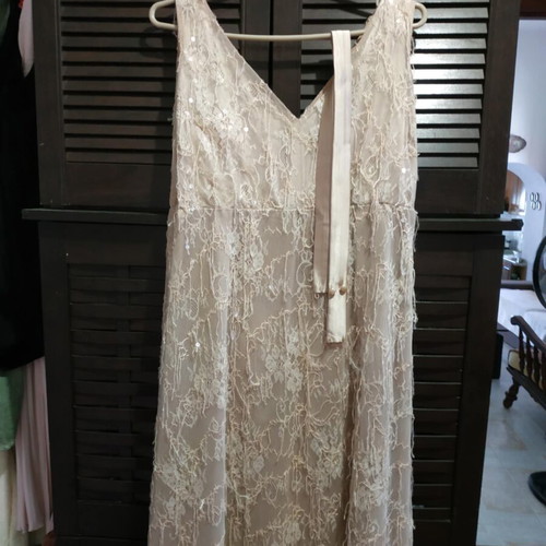 Makis Tselios women's dress like new, beige, size XL