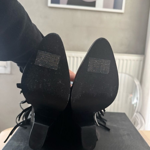 Ash black boots like new, size 37
