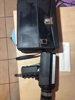 Bolex 280 Macrozoom camera used with case