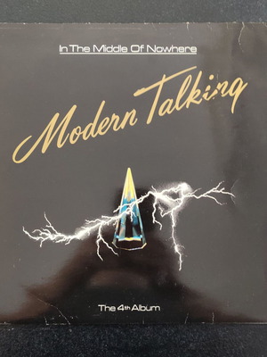 Modern Talking In the Middle of Nowhere LP used, Greece pressing 1986