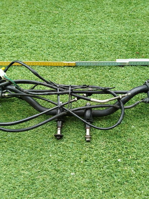 Complete handlebar from enduro Honda XL 200R used