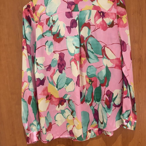 Zara satin shirt like new, size XS, multicolored
