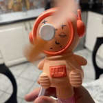 Children's bubble fan toy set like new