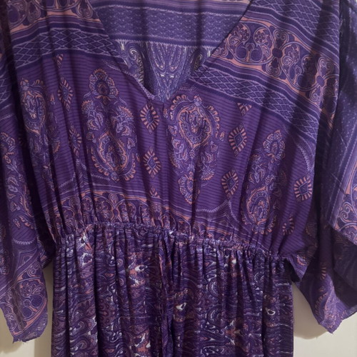 Dress Large size purple like new