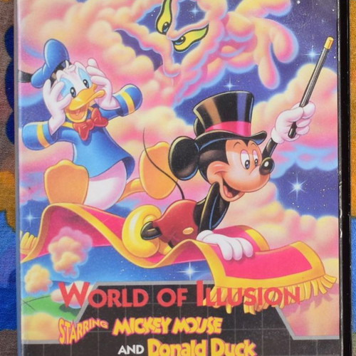 World of Illusion Sega Mega Drive game used, platformer